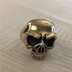 Men’s Skull Ring. 925 silver. Made in Mexico